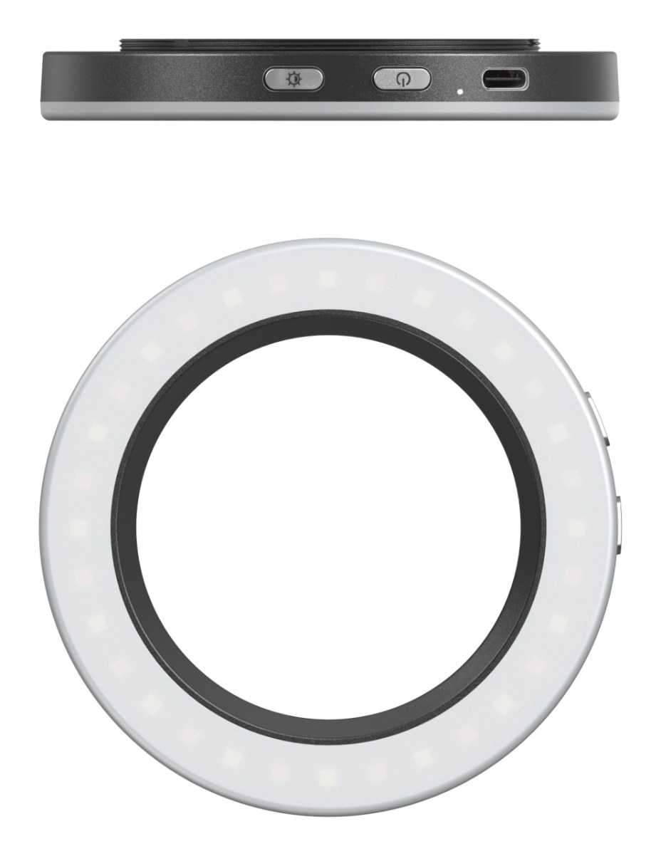 Vibe P30 67mm Ring LED Video Light (Universal Threaded Filter Adapter Kit)