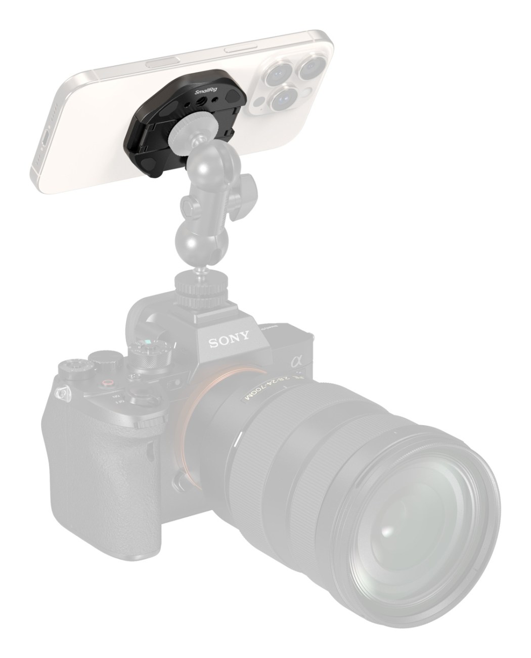 Attachable Phone Clamp for External SSD