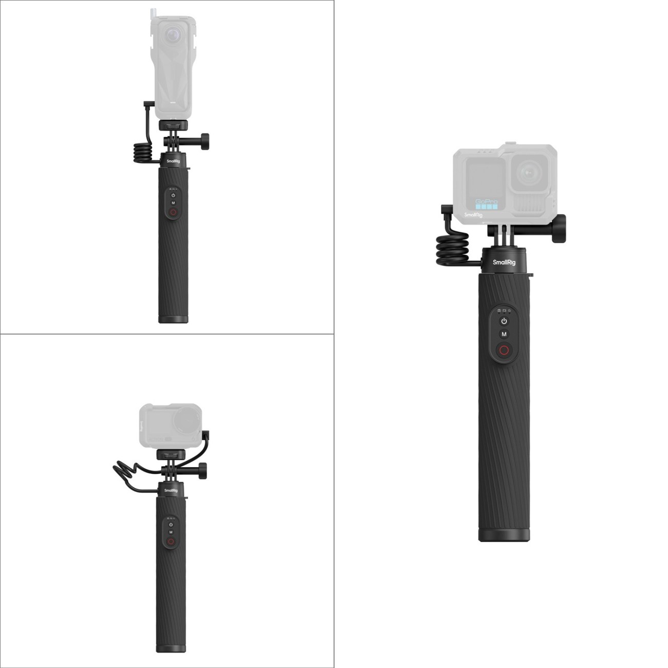 Grip-Designed Powerbank for Action Cameras & Phones
