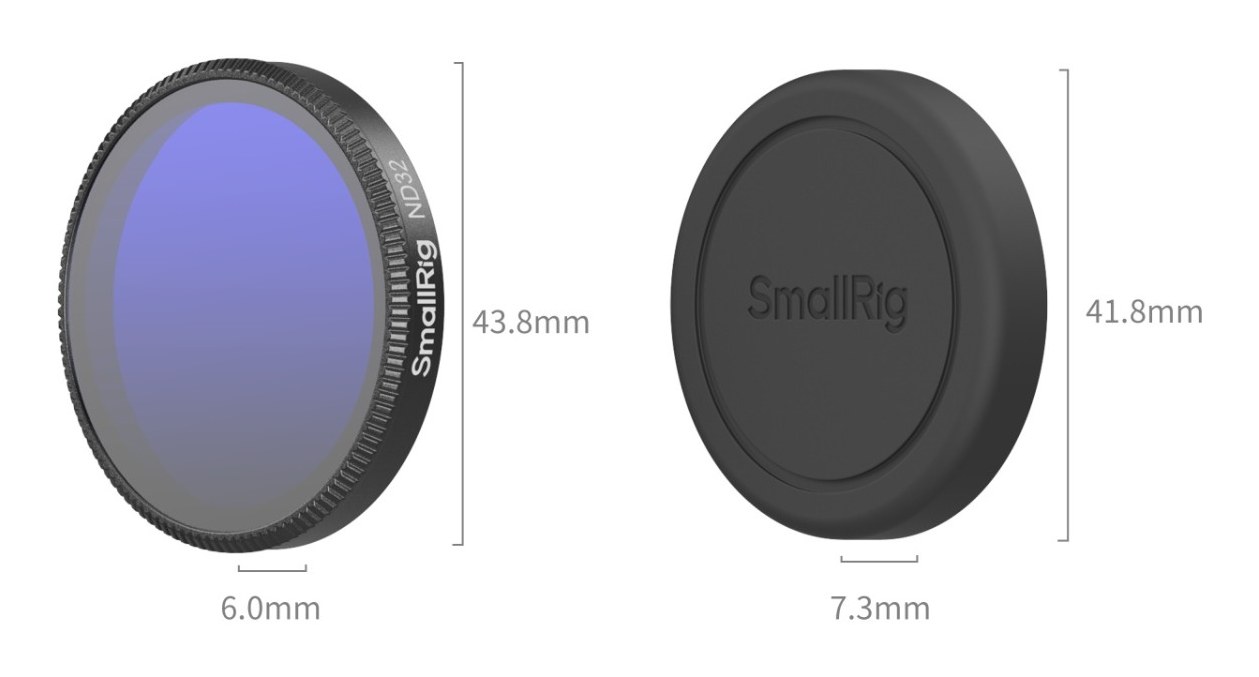 ND32 Filter for DJI Osmo Action 6