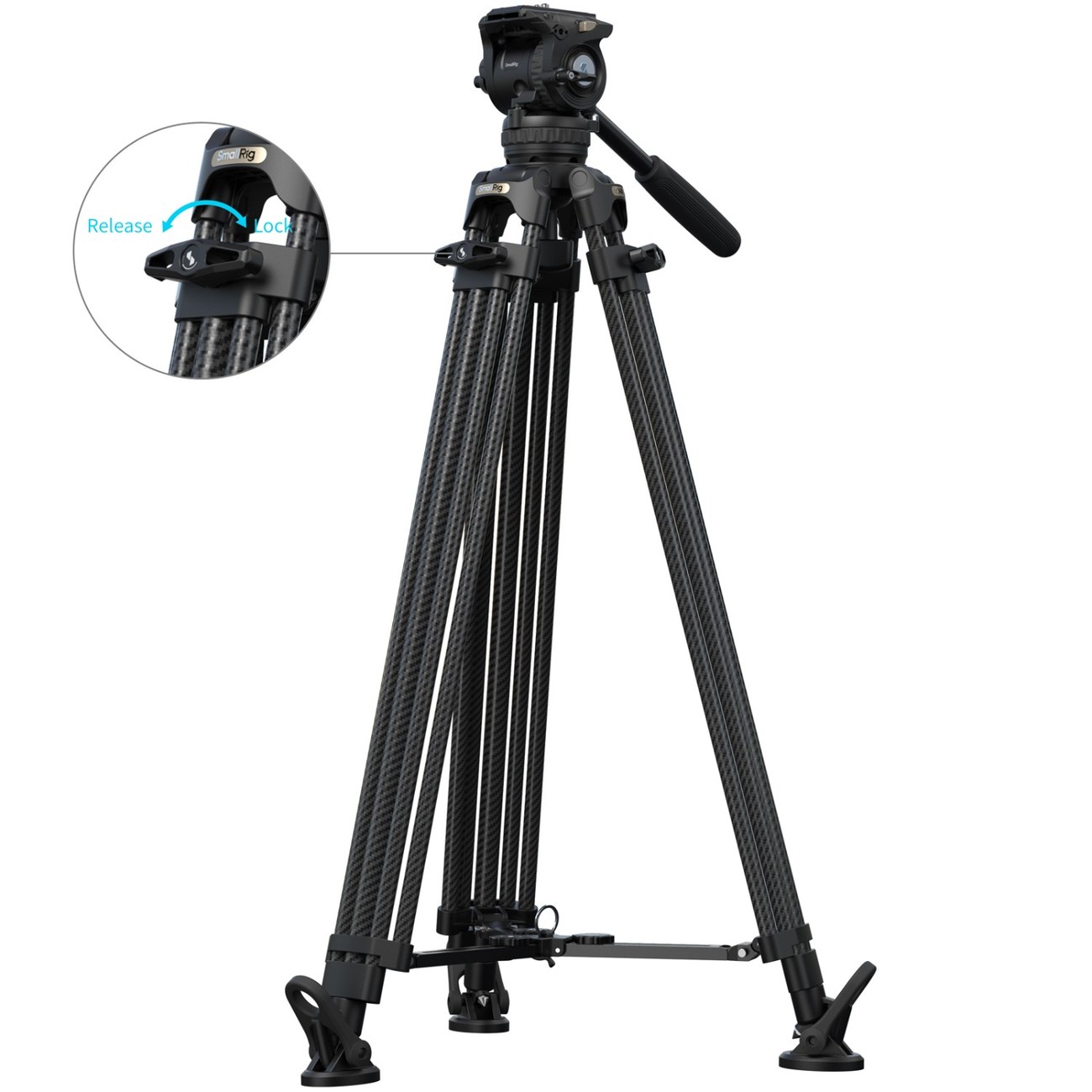 FSD16 FreeSpeed Heavy-Duty Carbon Fiber Tripod