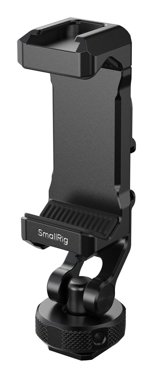 PC-T1 Metal Phone Clamp with Triple Cold Shoe Mounts
