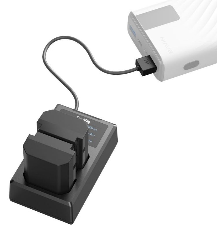SmallRig NP-FZ100 Camera Battery and Charger Kit 3824B – Z powerbanky na cestách