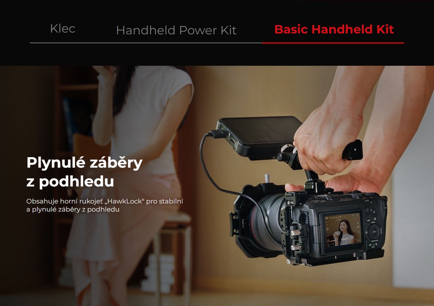 SmallRig klec a sady pro Canon EOS R6 V – infografika 9