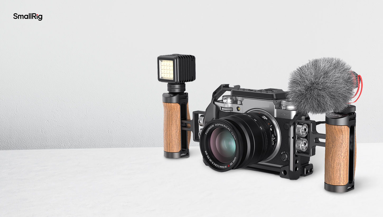 SmallRig Wooden Mini Side Handle 2913