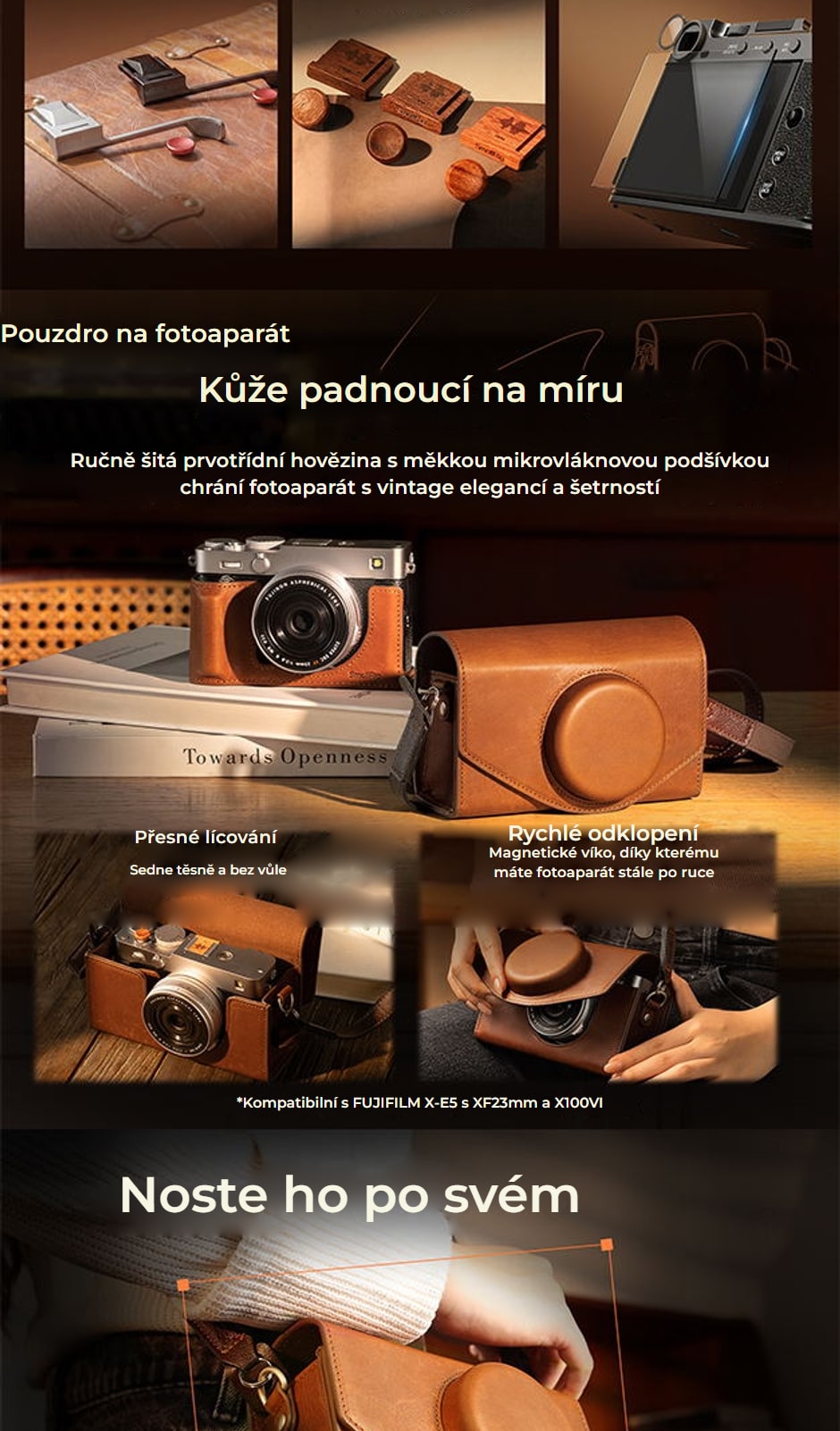SmallRig sada příslušenství pro Fujifilm X-E5 – infografika 02