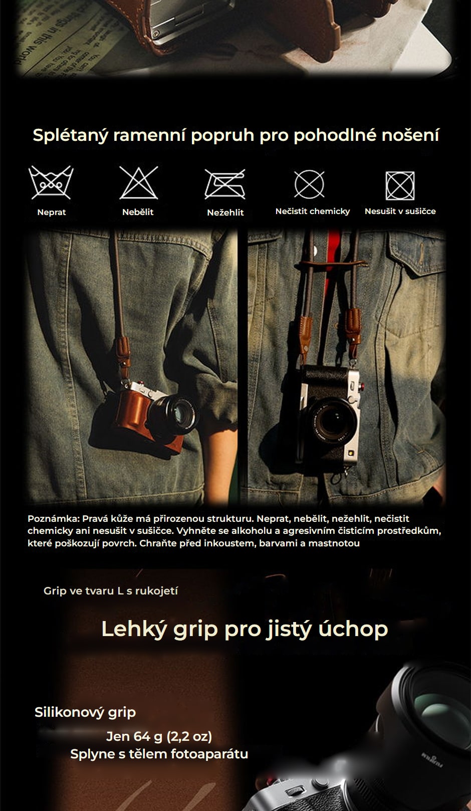 SmallRig sada příslušenství pro Fujifilm X-E5 – infografika 05