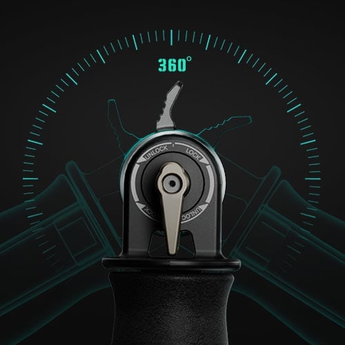 Nastavení až o 360°