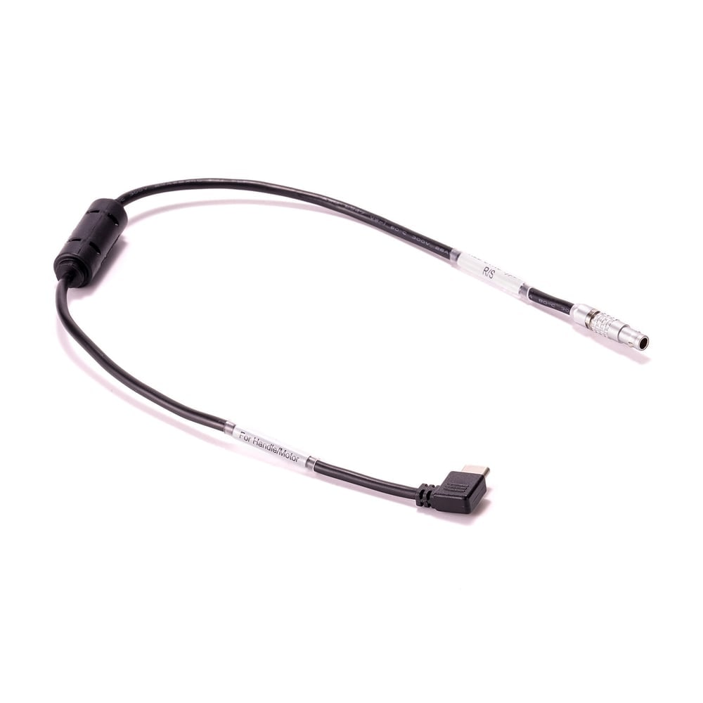 USB-C na rukojeti, port RED SYNC typu I na kameře