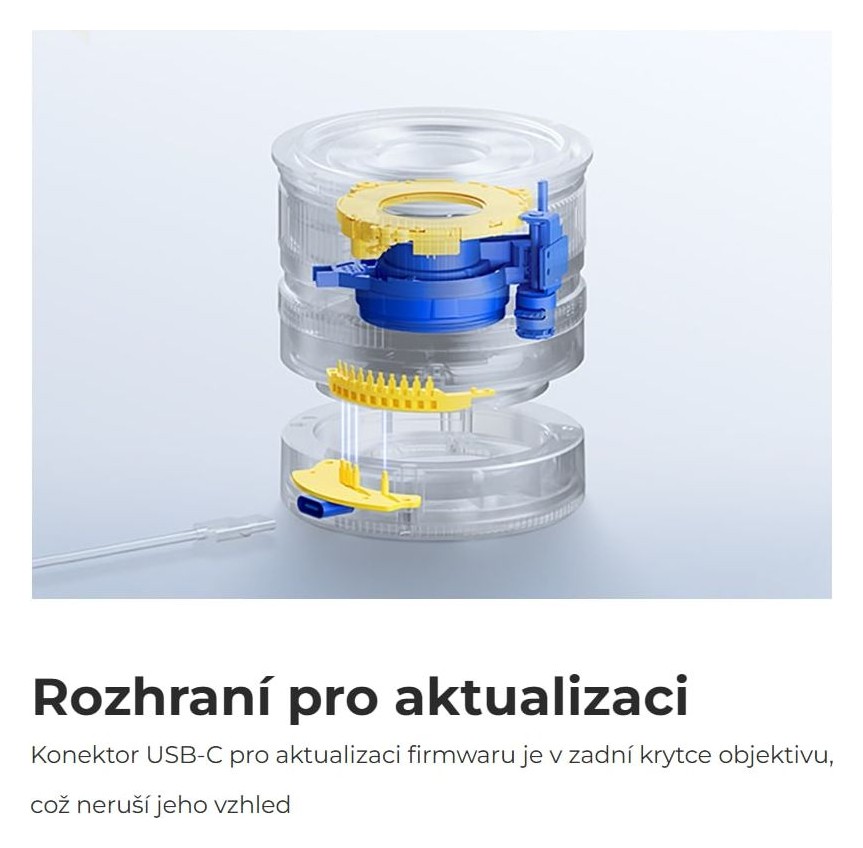 TTArtisan AF 40mm F2 – Aktualizace firmwaru přes USB-C