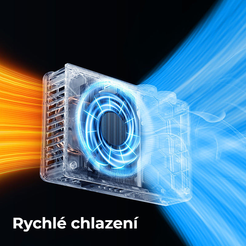Ulanzi C01 100W COB light – Chlazení pro dlouhé natáčení