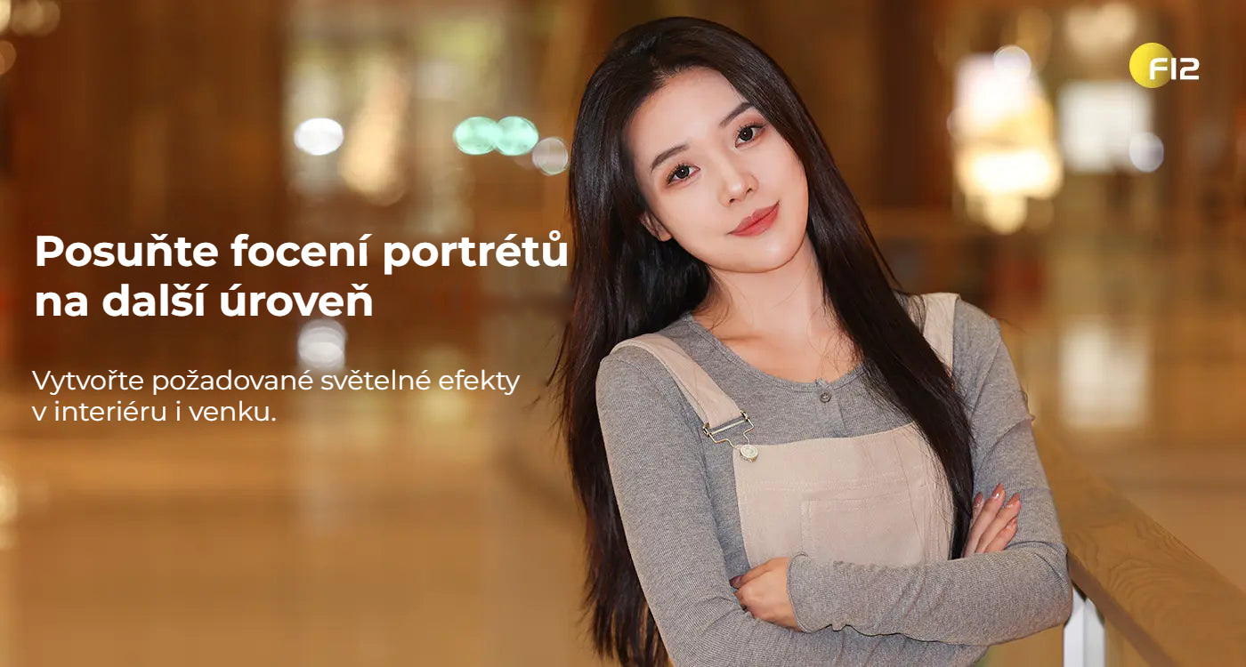 Ulanzi F12 V2 mini blesk – Lepší portréty doma i venku