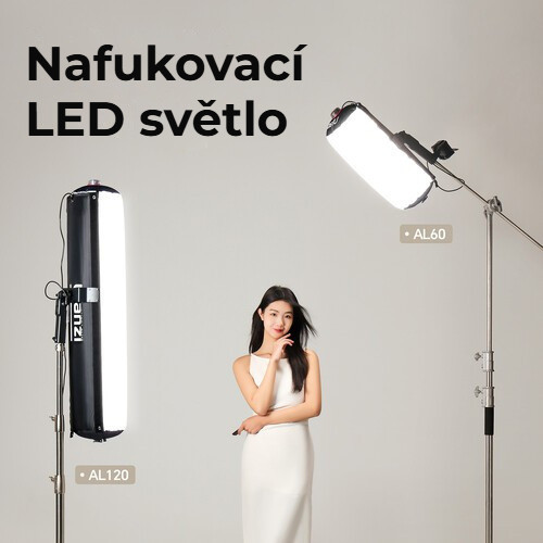 Ulanzi AL120 nafukovací LED světlo – Měkké světlo kamkoli