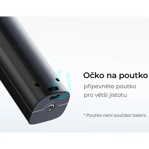 Ulanzi VL119 ruční RGB LED tyč – Očko na poutko