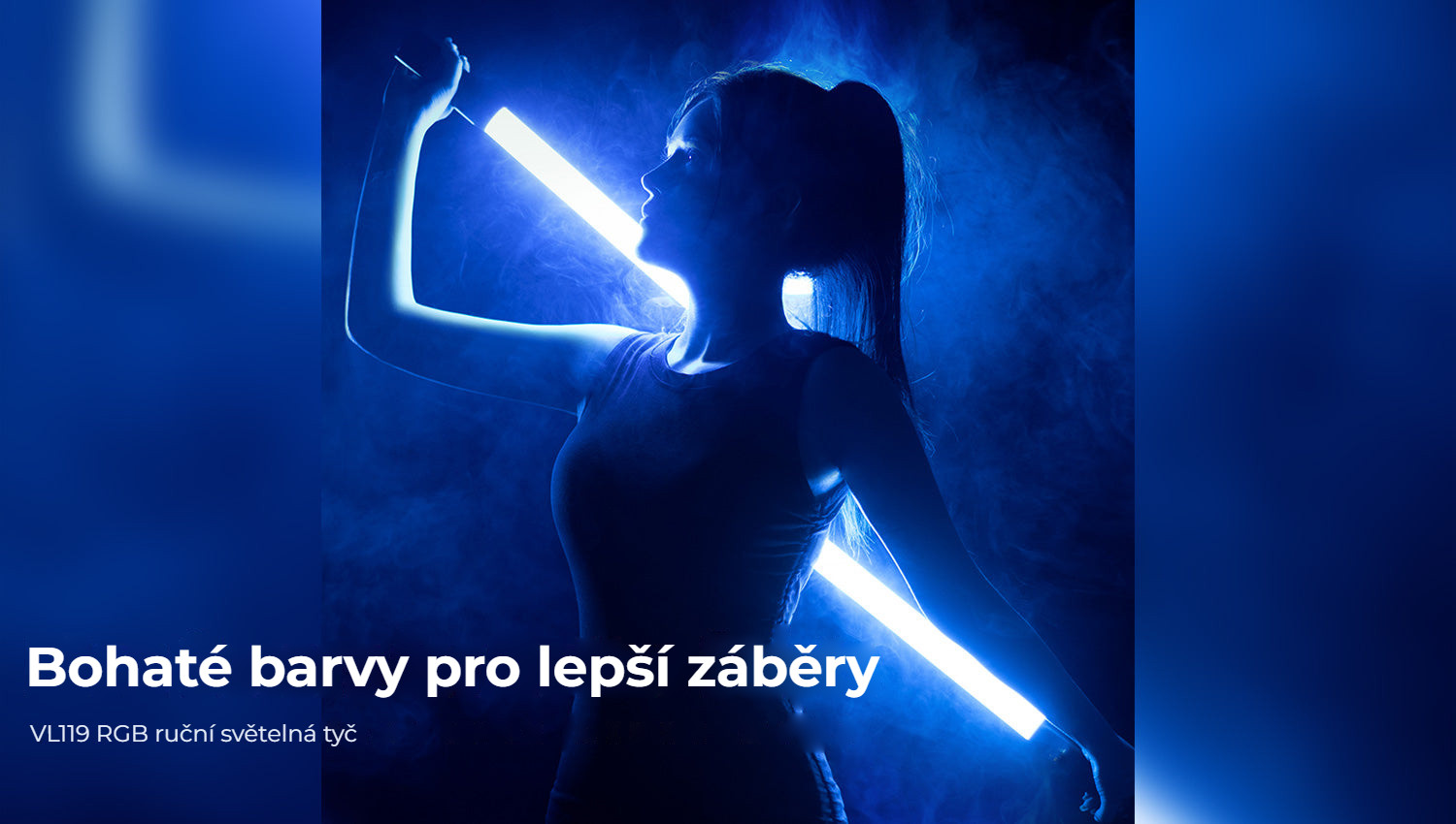 Ulanzi VL119 ruční RGB LED tyč