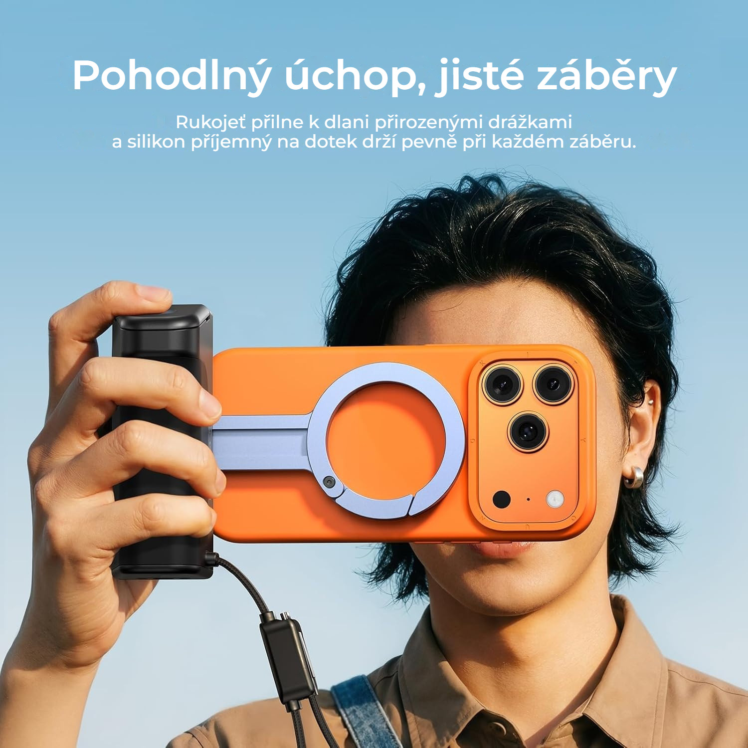 Ulanzi MG13 MagLock Power Grip – Pohodlný úchop, jisté záběry