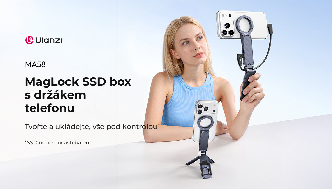Ulanzi MA58 MagLock SSD box s držákem