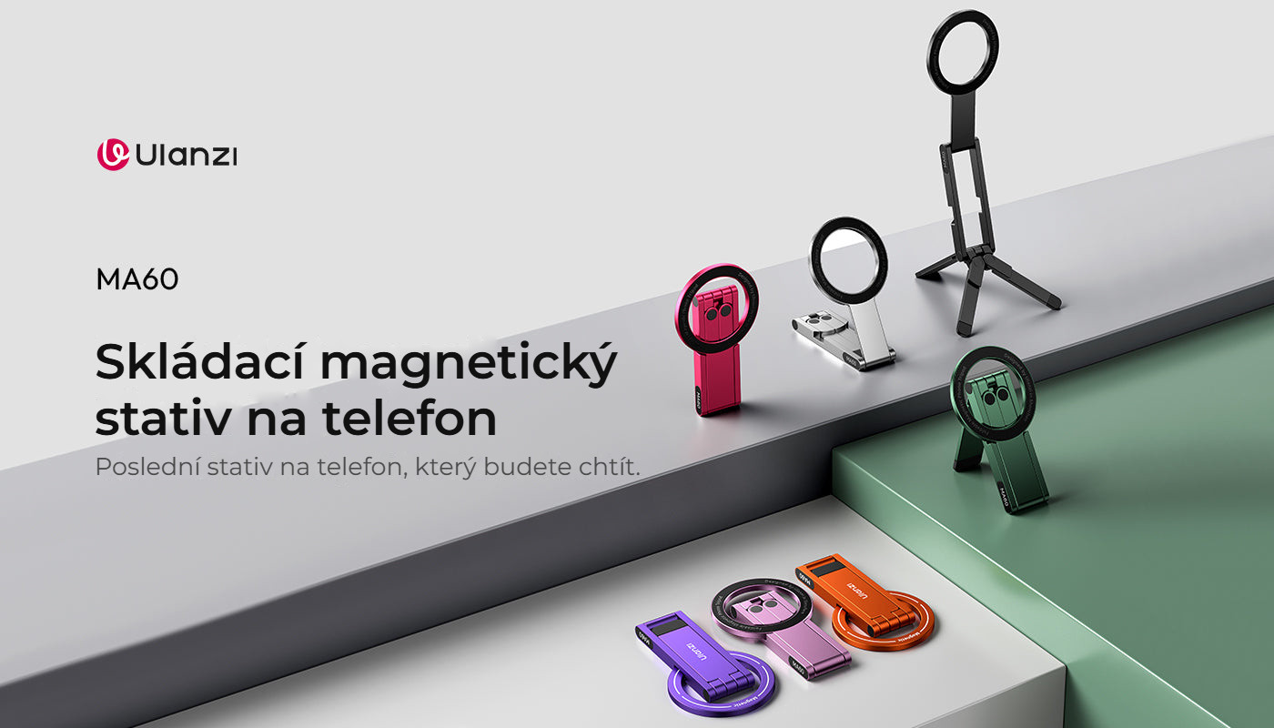 Ulanzi MA60 magnetický stativ (zelený)