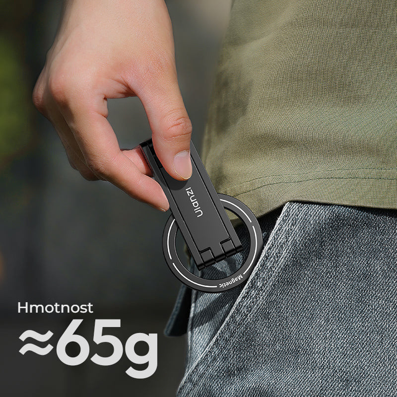 Ulanzi MA60 magnetický stativ (zelený) – Lehký, kolem 65 g