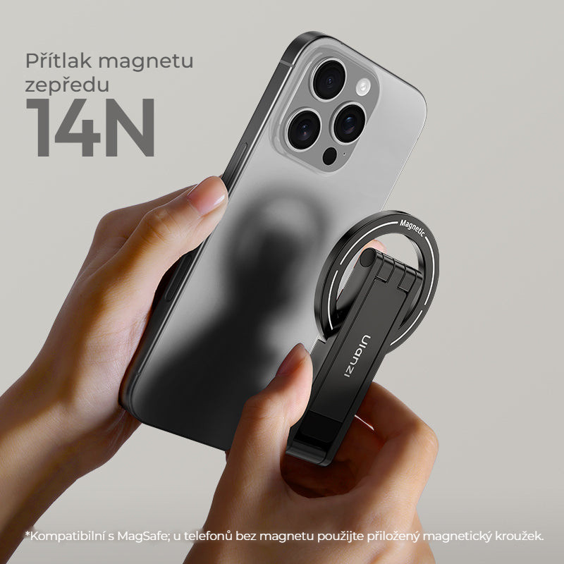 Ulanzi MA60 magnetický stativ (zelený) – Magnet o síle 14 N