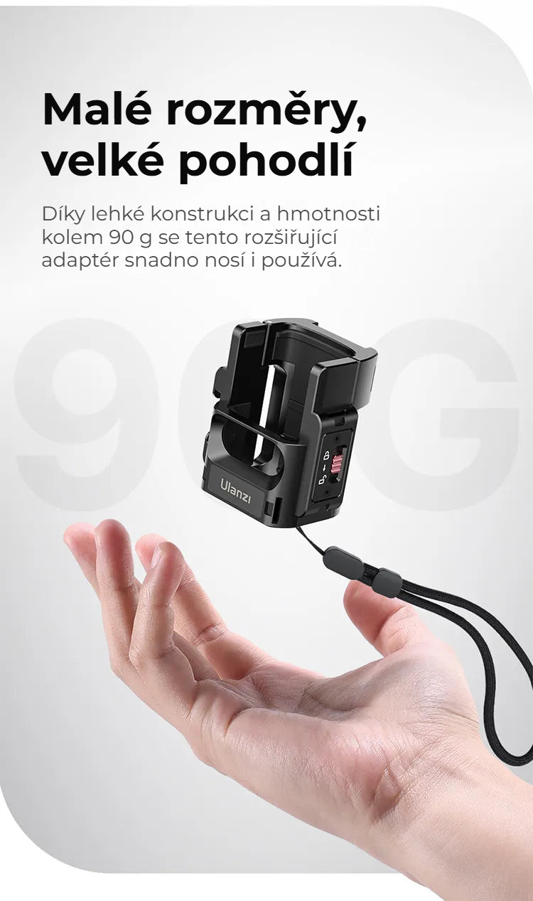Ulanzi PK-06 adaptér pro Pocket 3 – Malý a lehký