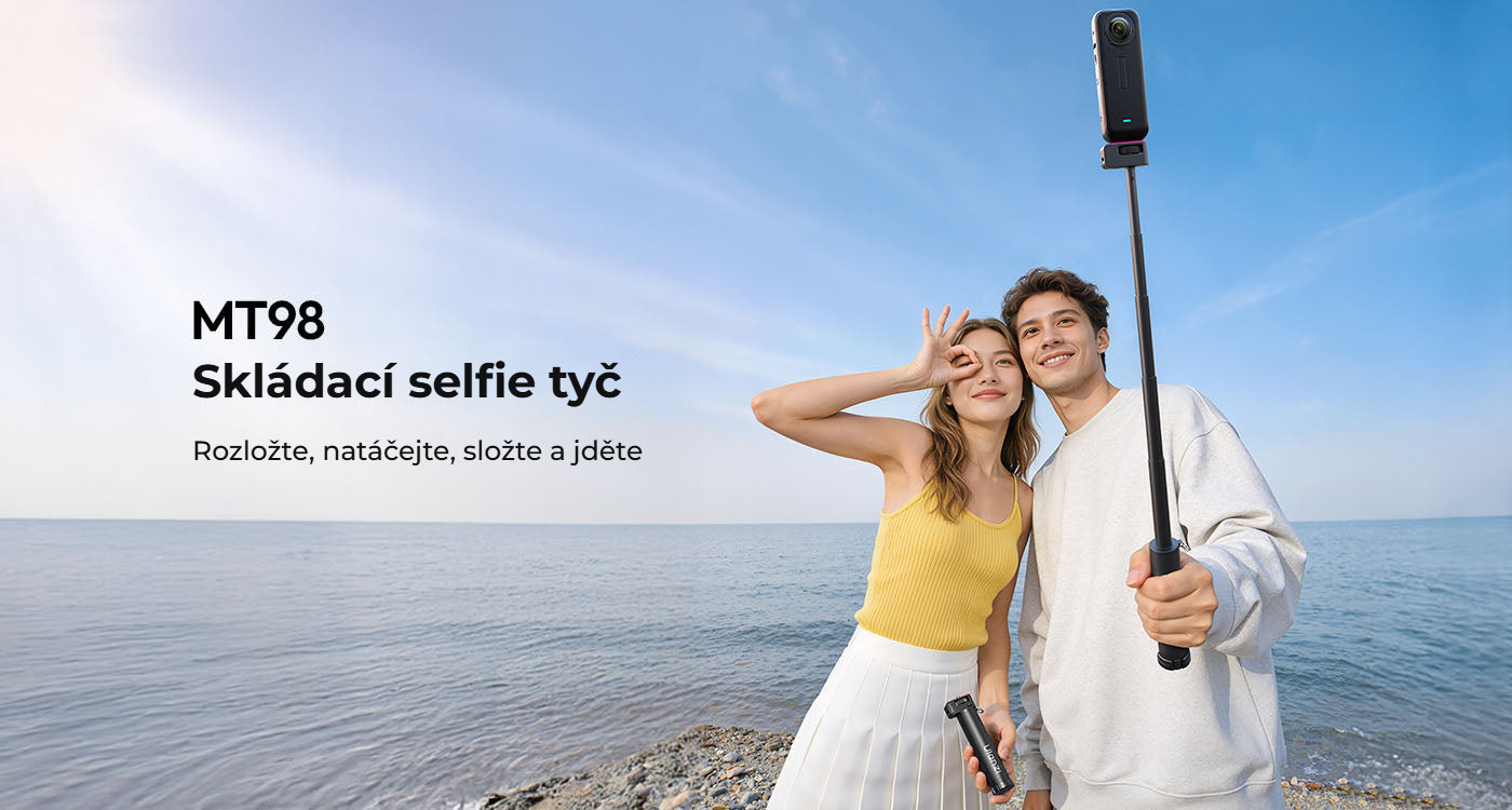 Ulanzi MT98 skládací selfie tyč