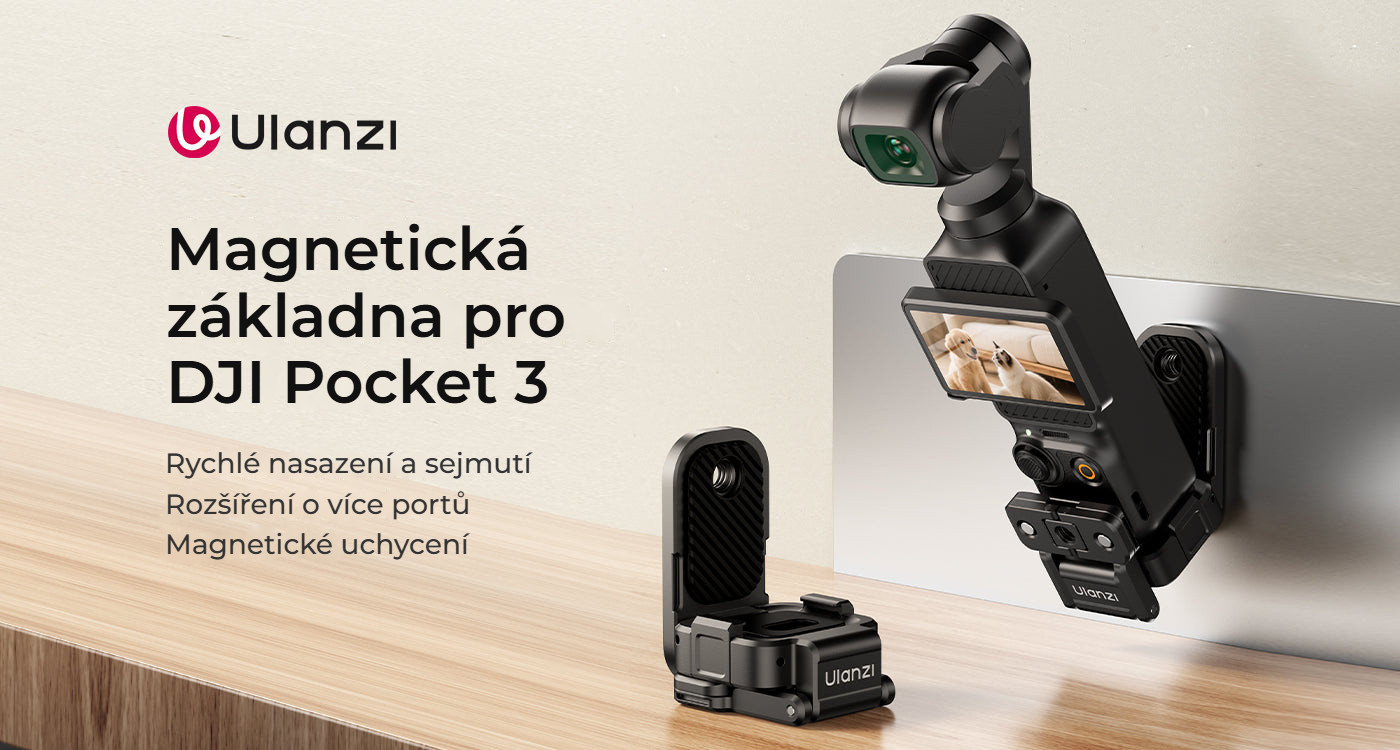 Ulanzi PK16 magnetická základna pro DJI Osmo Pocket 3
