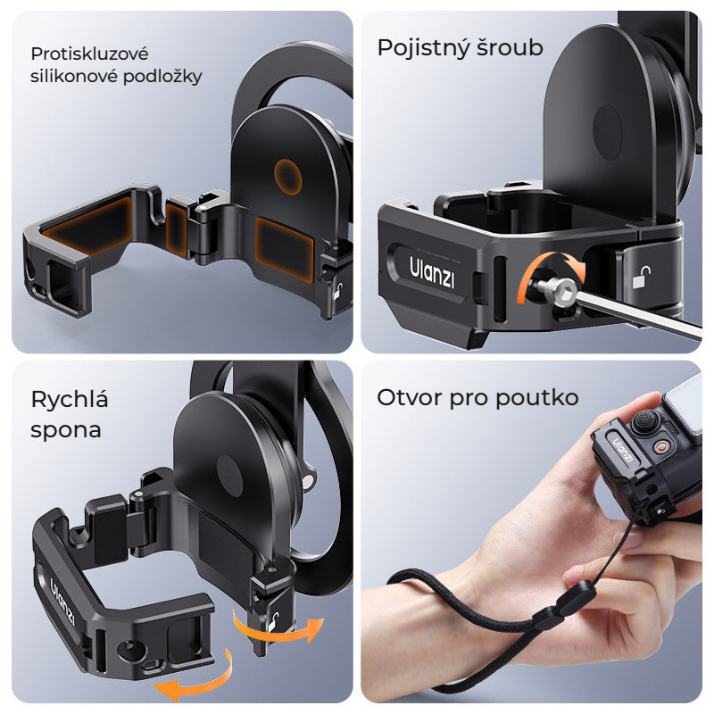 Ulanzi PM01 magnetický adaptér pro Pocket 3 – Detaily provedení