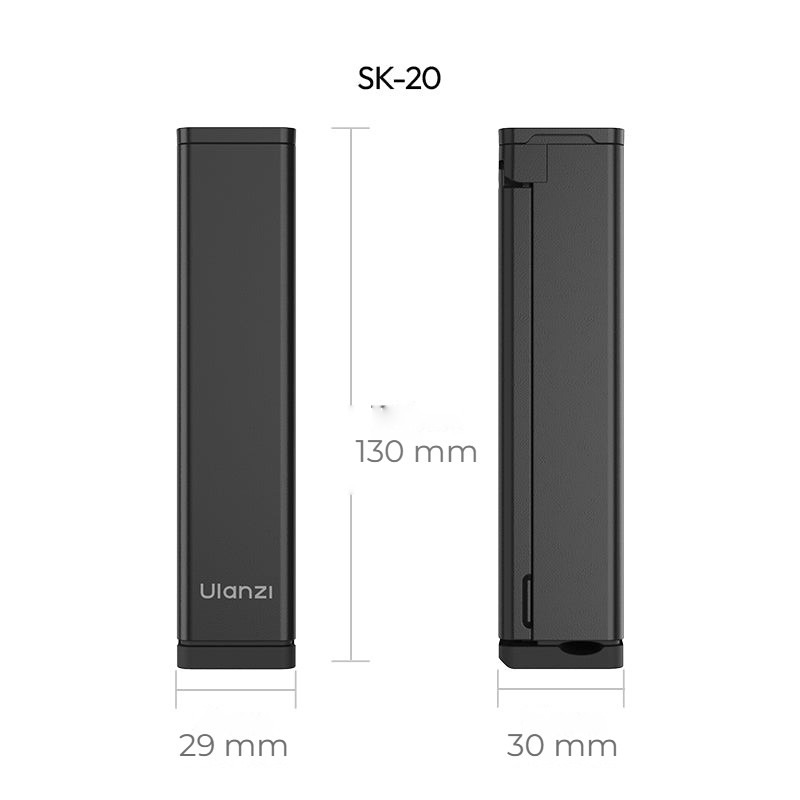 Ulanzi SK-20 Travel Phone Holder – Rozměry