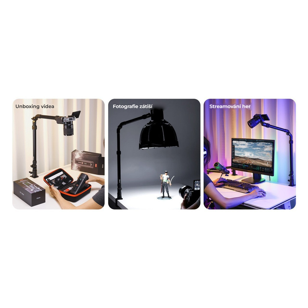 Ulanzi ZJ02 C-clip – Pro streamy, produkty i unboxing