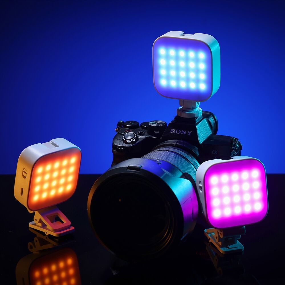 Ulanzi U60 RGB Pocket Light (White) – Plnobarevný režim RGB