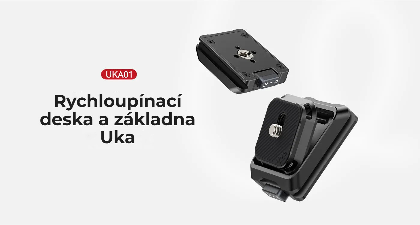Ulanzi Uka Quick Release Plate and Base Kit