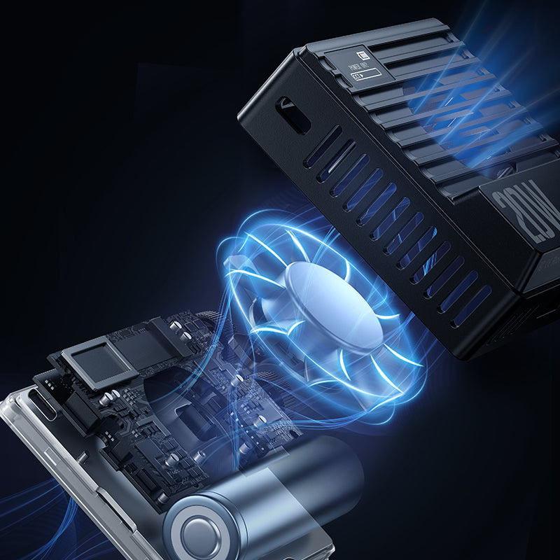 Ulanzi LE20 20W RGB kapesní světlo – Ventilátor a inteligentní regulace teploty