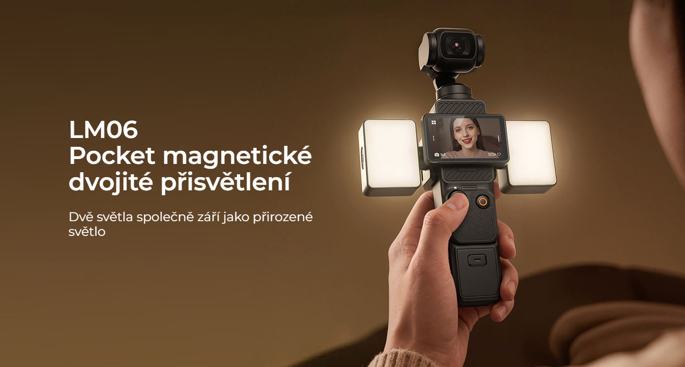 Ulanzi LM06 magnetická světla