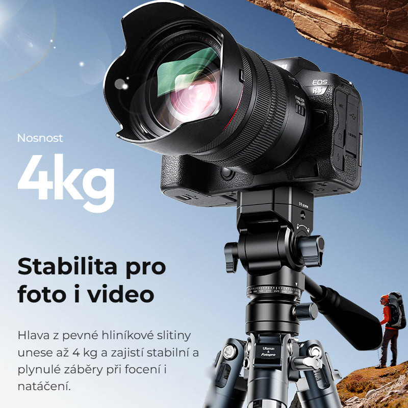 Ulanzi U190 II Uka videohlava – Nosnost až 4 kg