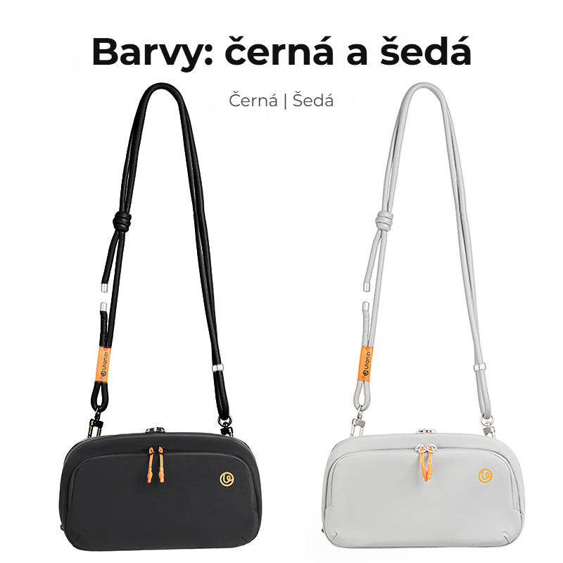 Ulanzi YY08 TechLite Sling Bag černá – Černá a šedá varianta