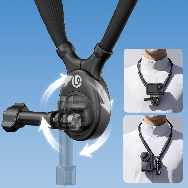 Ulanzi ZJ09 Flexible POV Neck Mount – Otáčení o 360°